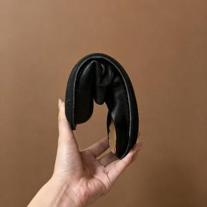 Polished Leather Wide Toe Slip-On Flats