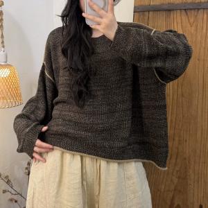 City Chic Cotton Knitted Sweater