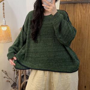 City Chic Cotton Knitted Sweater