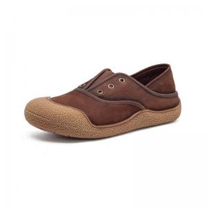 Wide Toe Comfort Leather Laofers