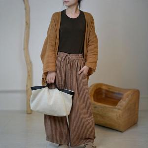 Versatile Cotton Linen Boho Handbag / Shoulder Bag