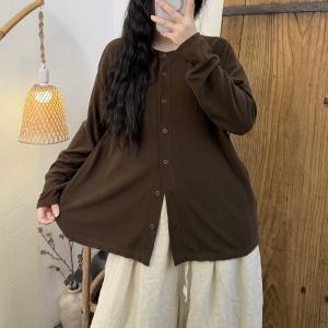 Basic Chic Long Sleeves Plain Dralon Shirt