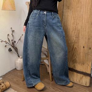 Winter Fleece-Lined High Rise Jeans