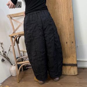 Solid Colors Comfy Cotton Quilted Pants