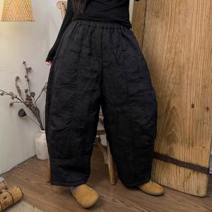 Solid Colors Comfy Cotton Quilted Pants