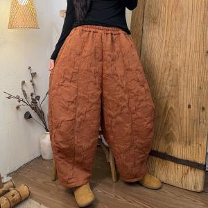 Solid Colors Comfy Cotton Quilted Pants